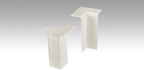 Meisterwerke Meister Innenecken Fußleiste Profil 15MK/20PK/20PK Aqua (4 STK./VPE selbstklebend) Weiß 2001 | 4 STK./VPE selbstklebend Weiß 2001
