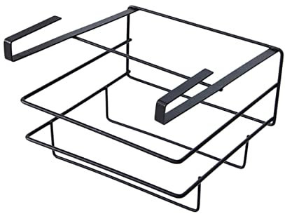 Cabilock Porte-Serviettes De Porte D'Armoire Fil Étagère Suspendue Support De Rangement En Métal Sur La Porte Porte-Serviettes Étagères De Rangement Suspendues Organisateur De Planche À
