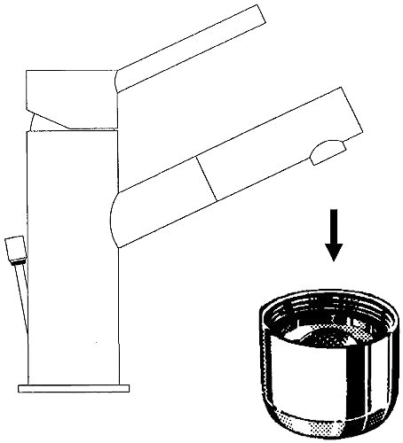 Sanitop-Wingenroth Mischdüse, für Armaturen, M20 Standardanschluss, Messing verchromt, 190473