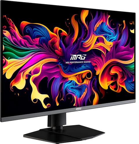 MSI MPG 321URXDE QD-OLED 31.5 Zoll 4K UHD Gaming Monitor - 3840 x 2160 Quantum Dot OLED Panel, 240Hz / 0.03ms, 99% DCI-P3, ΔE≤2, DisplayHDR True Black 400, KVM, RGB - DP 1.4a, HDMI 2.1, USB Type-C
