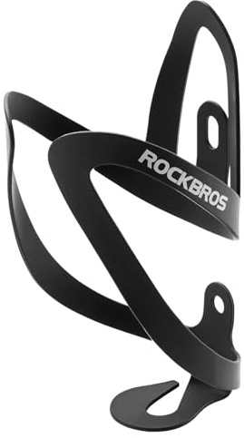 ROCKBROS Portaborraccai Bici in Alluminio, Porta Borracce per Bicicletta MTB, Porta Bottiglie Ultraleggero, 1 Pezzo Multicolori, Accessori Bike