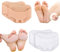 Almohadillas metatarsianas de gel (4 piezas) - Almohadillas para pies con un diseño transpirable y suave indicado para la metatarsalgia, neuroma de Morton y fascitis plantar.