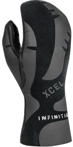 XCEL Mens Infiniti 7mm Mitten - Black