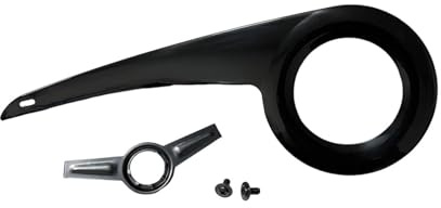 kowaku Fahrrad Kettenschutz Abdeckung Fahrrad Kette Abdeckung Tragbar Universal Fahrrad Teil Kettenschutz Schwarz von Schwanzschnalle, Schwarz 32T- 38T