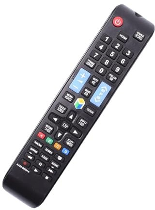 ATOMUSERLY 1 Control Remoto AA59-00581A for AA59-00582A, AA59-00594A, 01198Q y 01198C, Universal for Smart 3D TV