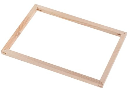 Garneck Leinwand Stützrahmen für Ölgemälde 40x50cm, 1 Set massiver Holzrahmen ohne Grate, geeignet für DIY Kunst und Malprojekte