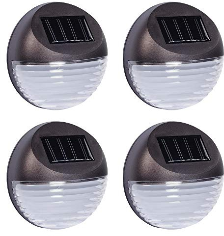 Lampade solari Set 4 pezzi per Numero civico Campanello per porte Scale 70282