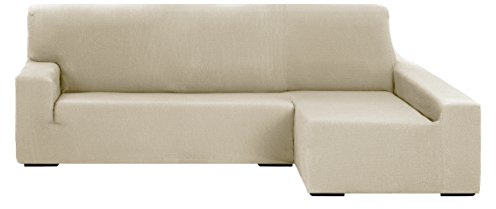 Martina Home Tunez Funda Chaise Longue Brazo Derecho Marfil (Visto de Frente)