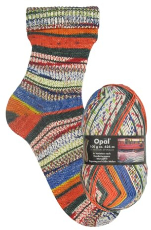 Opal Sockenwolle Hundertwasser 100g, 697