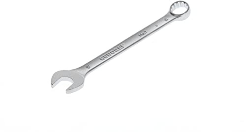 GEDORE 44393 Ringmaulschlüssel UD-Profil 16 mm, Hochwertiger Vanadium-Stahl, Blendfreie Optik, Nach DIN,3110, Silber
