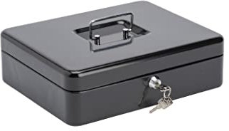 Burg Wachter CB04BK Cash Box, Black, 300 x 90 x 240mm