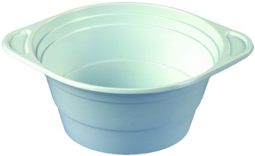 1000 Suppenterrinen, PP rund 750 ml Ø 15,6 cm · 6,5 cm weiss mit