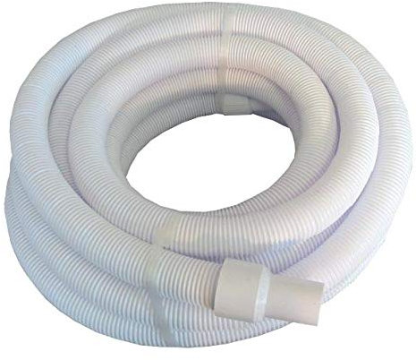 POOL STYLE 12m White Plastic Swimming Pool Hose - Boxed