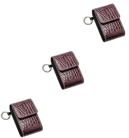 GLEAVI 3St Aufbewahrungstasche Tragbare Tasche Schutzbeutel Blutsauerstoff Messgerät Schutzhülle -Tasche Oximeterbeutel Fingerclip Schutztasche