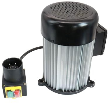 SECURA Elektromotor 230V + Schalter kompatibel mit Scheppach HL800e (ab 2018) Holzspalter