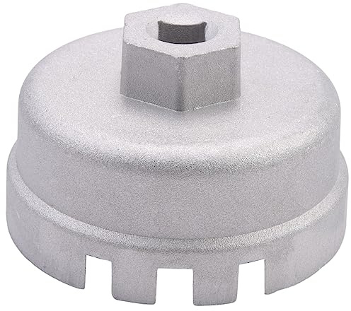 Uanratg Chiave Filtro Olio Strumento di Rimozione del Tappo del Filtro Olio 14 Flauto per Prius CT200H per Motore Un 4 Cilindri 1.8L