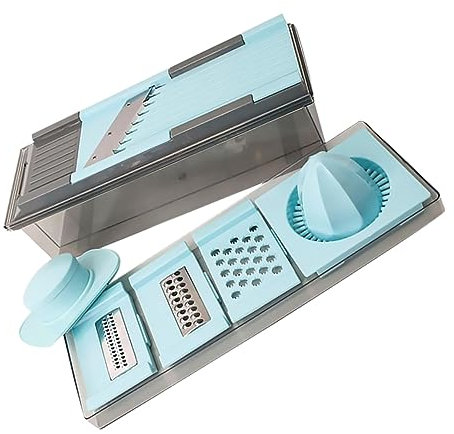 Cabilock De Verduras Multifunción Cortador De Verduras Manual Rallador Exprimidor Para