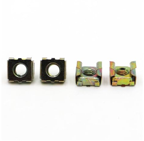 5/10 Stück M4 M5 M6 M8 M10 M12 Farbe Verzinkter Kohlenstoffstahl Schwimmmutter Kassette Elastische Gehäusekarte Käfigmuttern(M5 10pcs)