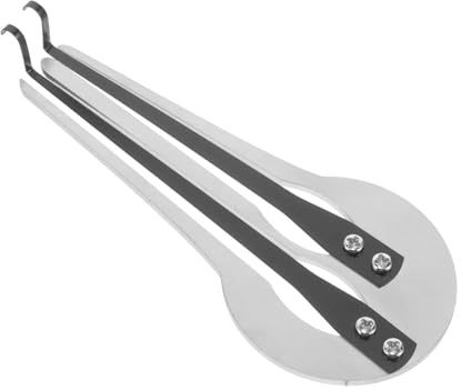 KAILIKETIY Maultrommel Harfeninstrument Traditionelles Instrument aus Metall für Anfänger Leicht Tragbar Nationales Musikinstrument mit Brillantem Klang