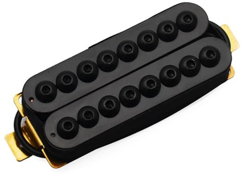 Professioneller Doppelspulen-Tonabnehmer für E-Gitarre 8 Saiten(Neck Pickup)