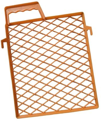 QUXVUIS Applicazione della vernice senza sforzo con filtro a rete Griglia in PP leggera per una distribuzione uniforme della vernice che garantisce, Giallo, 10 pollici