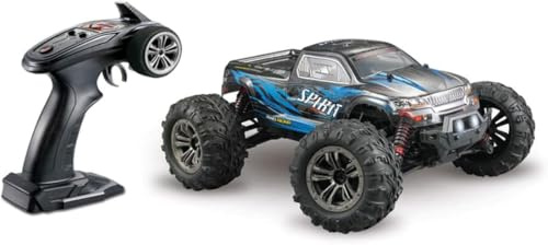 Absima RC Buggy Spirit Schwarz, Blau Brushed 1:16 RC Modellauto Elektro Monstertruck Allradantrieb (4WD) RTR 2,4 GHz inkl. Akku