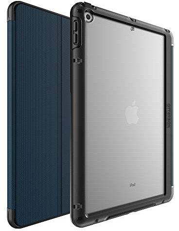 OtterBox Symmetry Folio Hülle für iPad 10,2 (7. gen 2019/8. gen 2020/9. gen 2021), stoßfeste, sturzsichere, dünne Schutzhülle, nach Militärstandard getestet, Blau