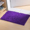 YIQI Tappeto da bagno Shaggy in microfibra di ciniglia, morbido e confortevole, acqua super assorbente, antiscivolo, spesso per il bagno (60 x 40 cm, viola)