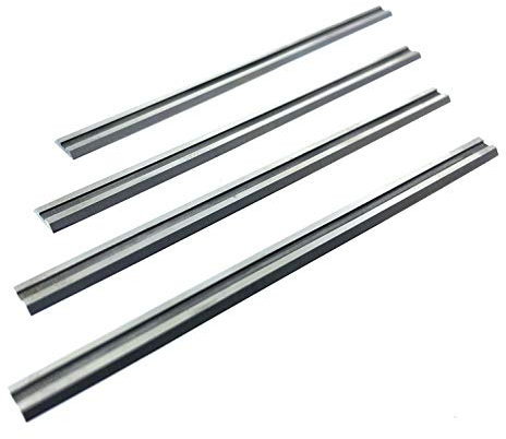 HM Fers de rabot 82 pour rabot électrique Jellas, Carbure de tungstène (10 lames)