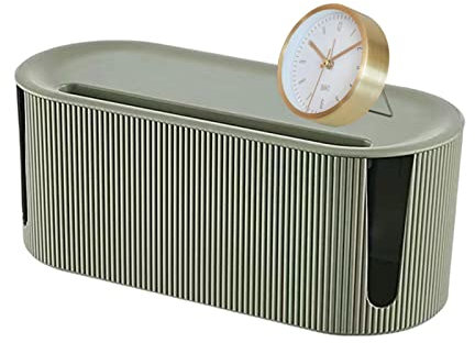 Organizer Prese Elettriche - Nascondere E Nascondere Ciabatte E Cavi Elettrici | Organizzatore di Cavi per Scatola di Prolunga per Cavi, per Un O Spazio Ordinato | Realizzato in Materiale ABS Sicuro