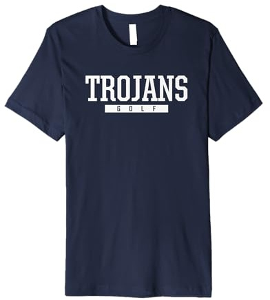 New Kent Trojans Golf HS Premium T-Shirt