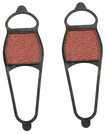 SHERCHPRY 2paare Schuhüberzug Aus Gummimaterial Mit Grober Sandoberfläche Für Eis Und Schnee Leicht Tragbar Für Outdoor-aktivitäten Wie Eisfischen Joggen Und Laufen