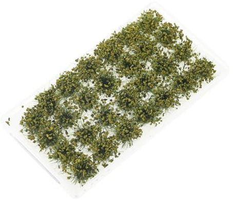 Vegetación en Miniatura de Resina Caqui para Dioramas y Maquetas