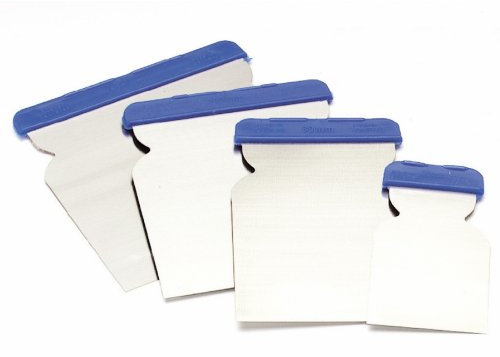 Set mit 8 Metallspachtel Japanspachtel für Spachtelmasse Autolack und Karosserie