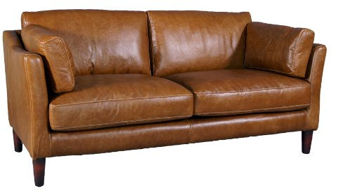 Manitoba Vintage Ledern Sessel Columbia Brown (2-Sitzer)