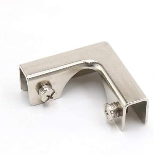 charnières de porte en verrePanneau de charnière de porte en verre de douche, charnières pivotantes, pince de vitrine en acier inoxydable pièces de rechange for portes de douche, pince de fixation en