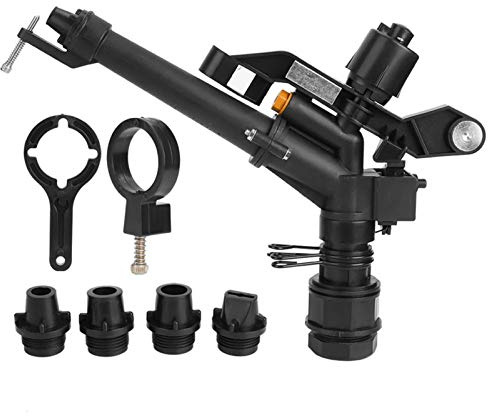 LSFYYDS Bewässerungssprinkler, 1,5 Zoll Bis 1 Zoll DN25 Innengewinde, Automatischer, um 360 Grad Drehbarer, Verstellbarer Kipparmsprinkler, Bauernhofbewässerung