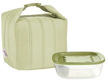 Guzzini - HANDY BIO - Set Borsa termica piccola con CONTENITORE SALVAFRESCHEZZA