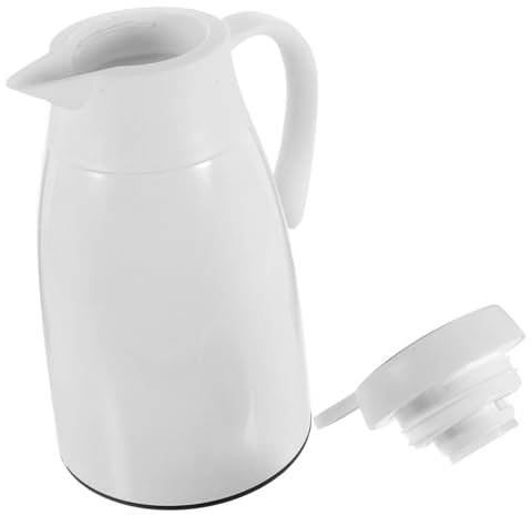 KICHOUSE Bottiglia Termica Per Acqua Calda Grande Capacità Rivestimento in Vetro Isolante Resistente Alla Corrosione Sigillato Perdite