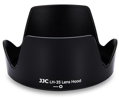 JJC Parasol para objetivo Nikon AF-S DX Nikkor 18-200 mm f/3.5-6.3G ED VR II - Reemplazo de Nikon HB-35 original