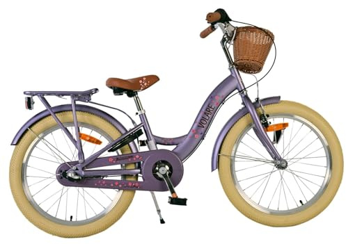 Volare Blossom Kinderfahrrad - Mädchen - 20 Zoll - Lila - Nexus 3 Gänge