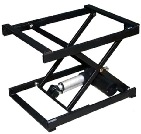Tabelle elettriche di sollevamento Tavolo elevatore elettrico a forbice, sollevatore per caffè, fai da te, carico di sollevamento 60 kg, altezza 360 mm, con telecomando wireless