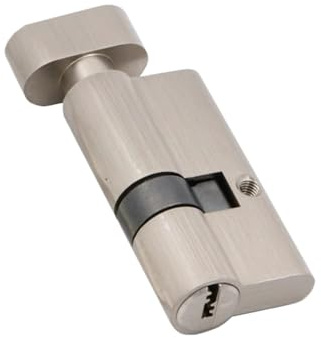 Cilindro Serratura, Cilindro Porta Blindata Cilindro della porta 1PC 60 65 70 75 80 85 Cilindro della serratura da 90 mm, la chiave Uso apto para l'interno esegue la serratura 5 chiavi(90mm 45 add 45)