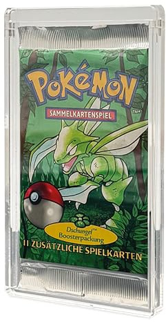 Protect Shield Acryl Case passend für alle Pokemon Booster - magnetischer Verschluss - kein Aufbau notwendig - Storage Box bietet eine sichere Lagerung der Produkte