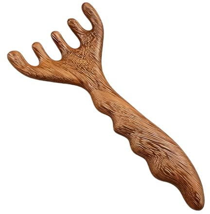 Peine masajeador de cuero cabelludo, herramienta manual para el cabello, peine de masaje portátil para relajación y estimulación del cabello, diseño ligero y duradero, masaje de cara, cuello y hombros