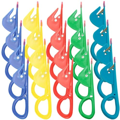 MOTHNUR Tagliaintestino da Cucina Multifunzione 20 Pezzi, Coltelli per Intestini di Pollame, Accessori da Cucina Compatti per Famiglie e Ristoranti, Strumenti Apriintestino Colore Casuale