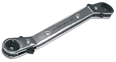 LLAVE DE ESTRELLA DE CARRACA ACODADA 3/8-7/16