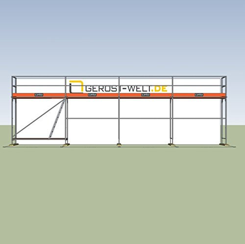 Fassadengerüst Paket Rux Framescaff, 30,8 m², Feldl. 2,57 m
