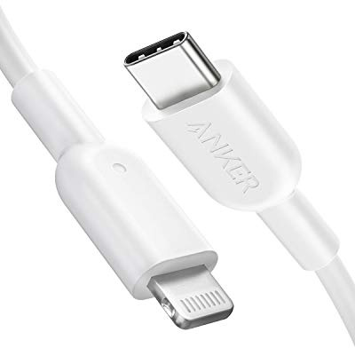 Anker USB C to Lightning Cable, 321 USB-C to Lightning Cable (6ft,White), MFi Certified Cable for iPhone 14 Plus 14 14 Pro Max 13 13 Pro 12 11 X XS XR (Charger Not Included)