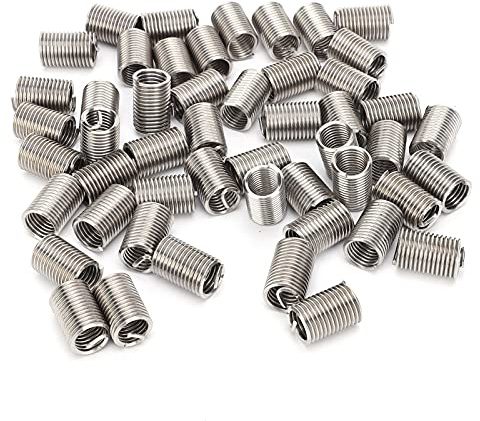 Inserts Filetés M10 x 1.5 Inox 50 Pièces Réparation Automobile | insert fileté M10 1.5, bague filetée hélicoïdale, réparation filetage, réparation filetage automobile